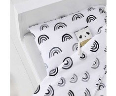 Snuz antklodės ir pagalvės užvalkalų komplektas Mono Rainbow