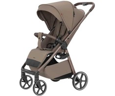 Sportinis vežimėlis Carrello Bravo M/LITE Wood rusvai gelsvas
