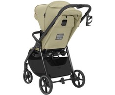 Sportinis vežimėlis Carrello Bravo M/LITE Glossy rusvai gelsvas