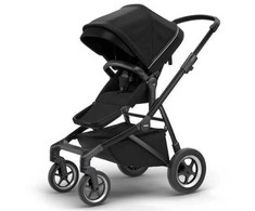 Sportinis vežimėlis Thule Sleek Midnight Juodas on juodas