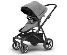 Thule Sleek Gray Melange on Juodas