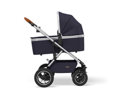 Universalaus vežimėlio komplektas Moon Nuova Air 2in1 Navy