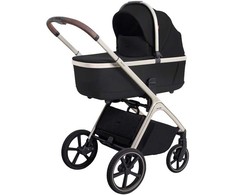 Universalus vežimėlio komplektas Carrello Vector 2in1 Pearl Juodas 6550