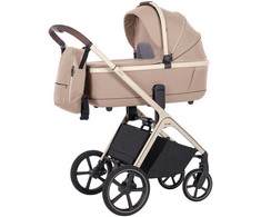 Universalus vežimėlio komplektas Carrello Vector 2in1 Walnut rusvai gelsvas 6550
