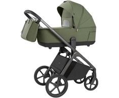 Universalus vežimėlio komplektas Carrello Vector 2in1 Field Žalias 6551