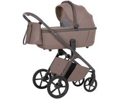 Universalus vežimėlio komplektas Carrello Vector 2in1 Cashmere rusvai gelsvas 6552