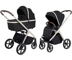Universalus vežimėlio komplektas Carrello Vector 2in1 Pearl Juodas 6550