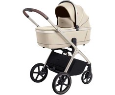 Universalus vežimėlio komplektas Carrello Vector 2in1 Seashell rusvai gelsvas 6550