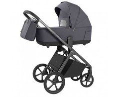 Universalus vežimėlio komplektas Carrello Vector 2in1 Ultimate Pilkas 6551