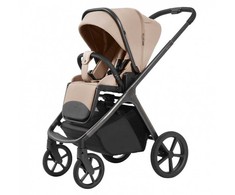 Universalus vežimėlio komplektas Carrello Vector 2in1 Mellow rusvai gelsvas 6551