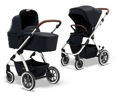 Universalus vežimėlio komplektas Moon RELAXX 2 in 1 Navy