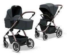 Universalus vežimėlio komplektas Moon RELAXX 2 in 1 Anthrazit