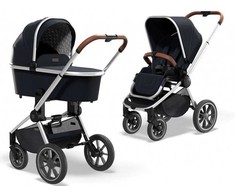Universalus vežimėlio komplektas MOON RESEA S 5IN1 BASIC Navy