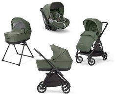 Inglesina Universalus vežimėlis 4in1 ELECTA - Tribeca Žalias