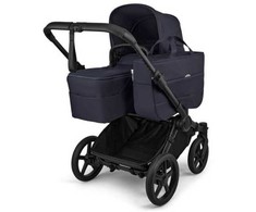 Universalus vežimėlis Bugaboo Donkey 6 MONO 2in1 Deep indigo/Deep indigo/juodas frame