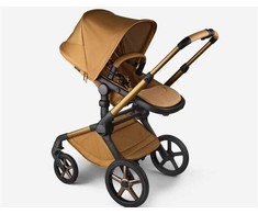 Universalus vežimėlis Bugaboo Fox 5 Limited Edition Noir Amber Glow 2in1