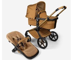 Universalus vežimėlis Bugaboo Fox 5 Limited Edition Noir Amber Glow 2in1