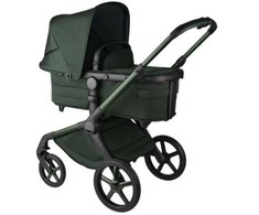 Universalus vežimėlis Bugaboo Fox 5 Noir Limited Edition Midnight Žalias 2in1