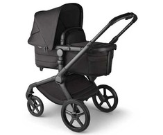 Universalus vežimėlis Bugaboo Fox 5 Noir Limited Edition Juodas Moonlight 2in1