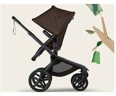 Universalus vežimėlis Bugaboo Fox 5 Renew Cocoa Brown/Cocoa Brown/Juodas frame 2in1