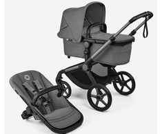 Universalus vežimėlis Bugaboo Fox 5 Renew Moon pilkas/Moon pilkas/Graphite frame 10in1