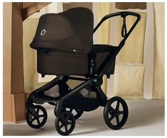 Universalus vežimėlis Bugaboo Fox 5 Renew Cocoa Brown/Cocoa Brown/Juodas frame 2in1