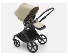 Universalus vežimėlis Bugaboo Fox Cub Desert beige/desert beige/juodas frame 3in1