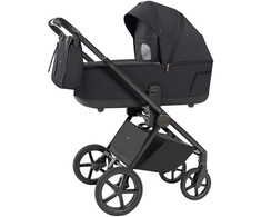 Universalus vežimėlis Carrello Ultra 2in1 Basalt Juodas 6527