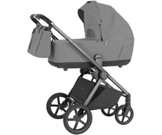 Universalus vežimėlis Carrello Ultra 2in1 Silk Pilkas 6527