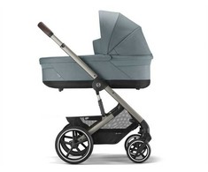 Universalus vežimėlis Cybex Balios S Lux 2in1 Sky Mėlyna (Taupe Frame)
