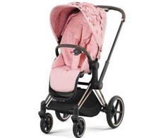 Universalus vežimėlis Cybex Priam V4 SPECIAL EDITION Simply Flowers Pale Blush 2in1 Rose Gold