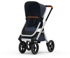 Universalus vežimėlis Dubatti 2in1 Sidabrinis/ Navy Melange/ Navy Melange ekspo