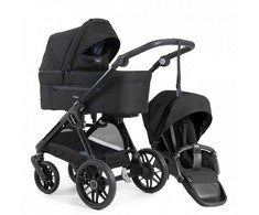 Universalus vežimėlis Emmaljunga Sento Flat Plus 2in1 Urban Juodas