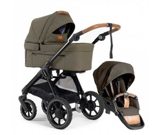Universalus vežimėlis Emmaljunga Sento Flat Plus 2in1 Outdoor Olive