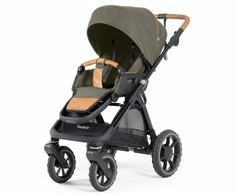 Universalus vežimėlis Emmaljunga Sento Pro Plus Flat 2in1 Outdoor Olive