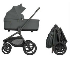 Universalus vežimėlis KikkaBoo Platinum 2in1 Goya Olive