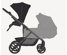 Universalus vežimėlis pametinukams Anex Modu Double 2in1 Nighty
