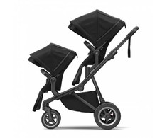 Universalus vežimėlis pametinukams Thule Sleek 2in1 Juodas Juodas