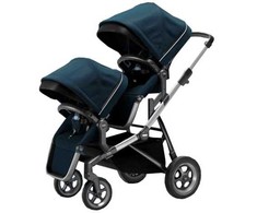 Universalus vežimėlis pametinukams Thule Sleek 2in1 navy mėlynas