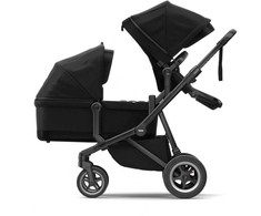 Universalus vežimėlis pametinukams Thule Sleek 2in1 Juodas Juodas