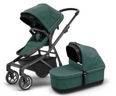 Universalus vežimėlis Thule Sleek Mallard Žalias on Juodas 2in1