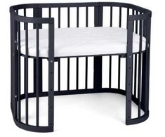 Waldin 5in1 lovytė su čiužinuku Graphite