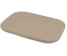 Waldin 5in1 organiškos medvilnės paklodė 65x93 Taupe