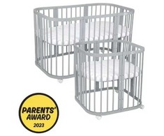 Waldin 7in1 lovytė su čiužinuku Gray