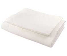 Waldin antklodės ir pagalvės užvalkalų komplektas 90x120 Ecru Basic