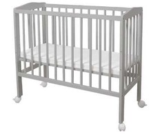 Waldin Bedside 2in1 lopšiukas su čiužiniu Gray