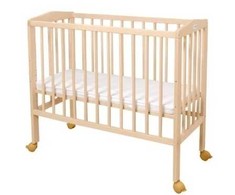 Waldin Bedside 2in1 lopšiukas su čiužiniu Natural