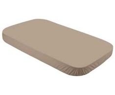 Waldin ekologiškos medvilnės paklodė 73x124 Taupe