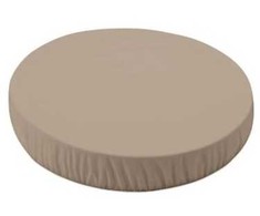 Waldin ekologiškos medvilnės paklodė 75x75 Oval Waldin lovytėms Taupe