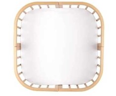 Waldin medvilnės paklodžių rinkinys Waldin 73x73/73x124 7in1 lovytėms